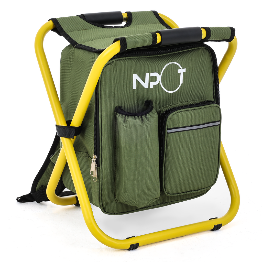 NPOT Camping Stool With Cooler Storage