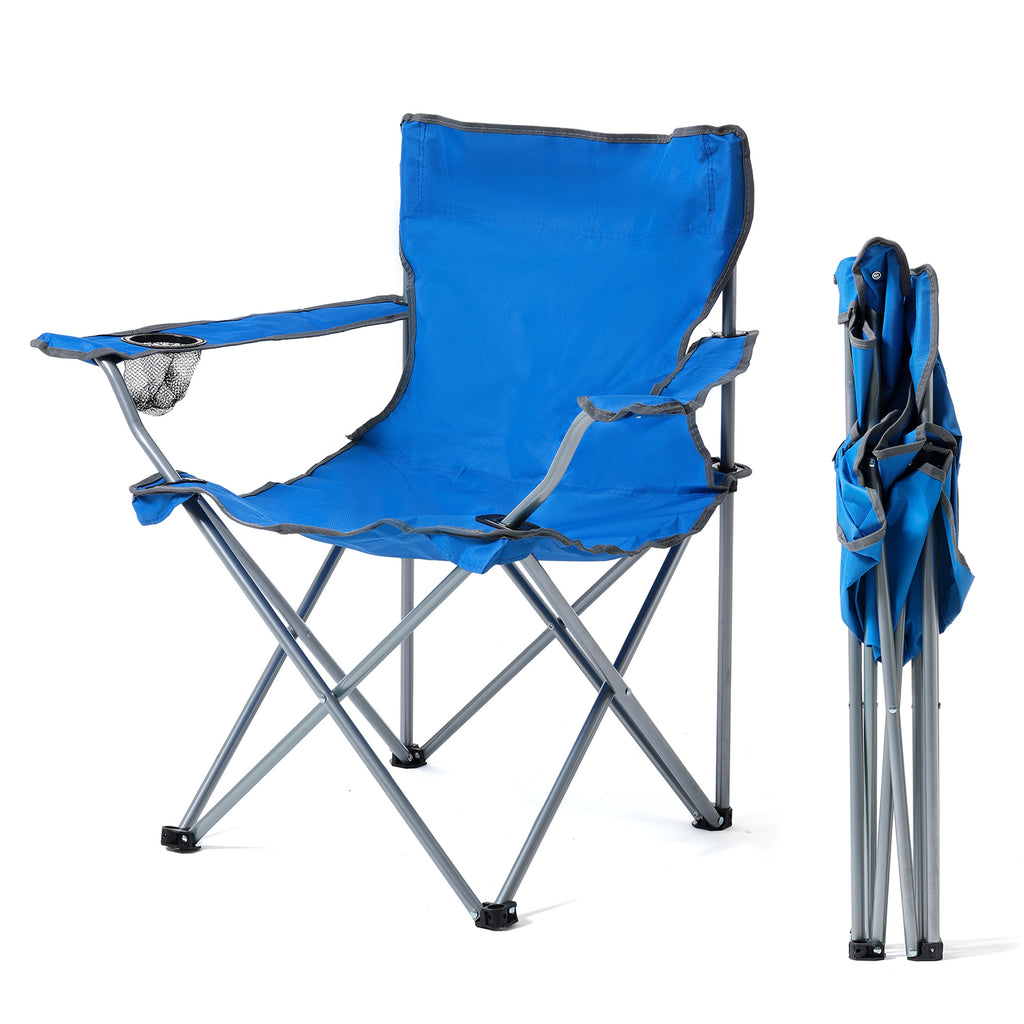 NPOT Quad Folding Camp Chair with Cup Holder