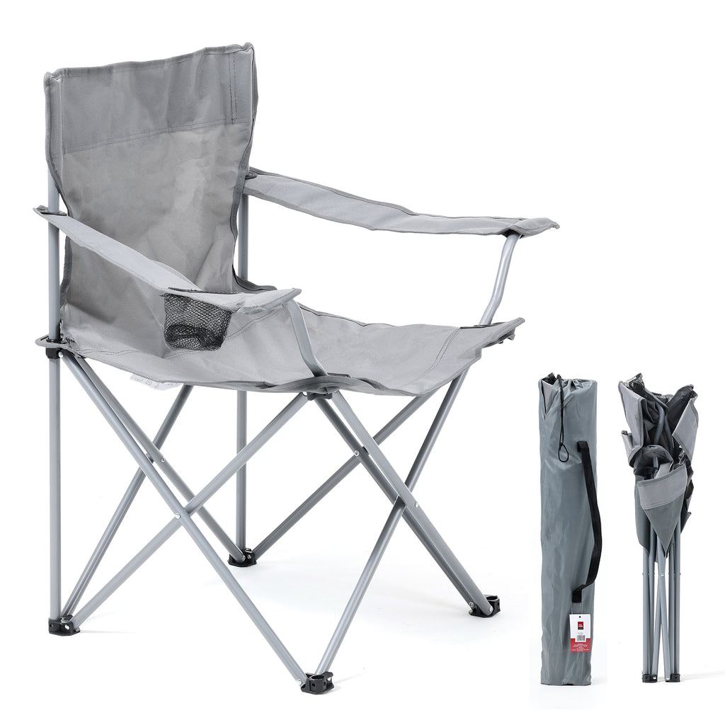 NPOT Quad Folding Camp Chair with Cup Holder