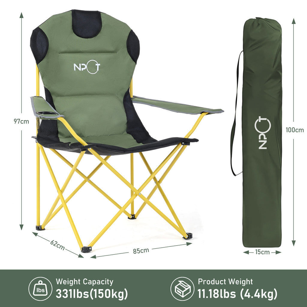 NPOT Padded Camping Chair