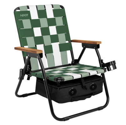 NPOT Beach Camping Chair With Cooler Bag